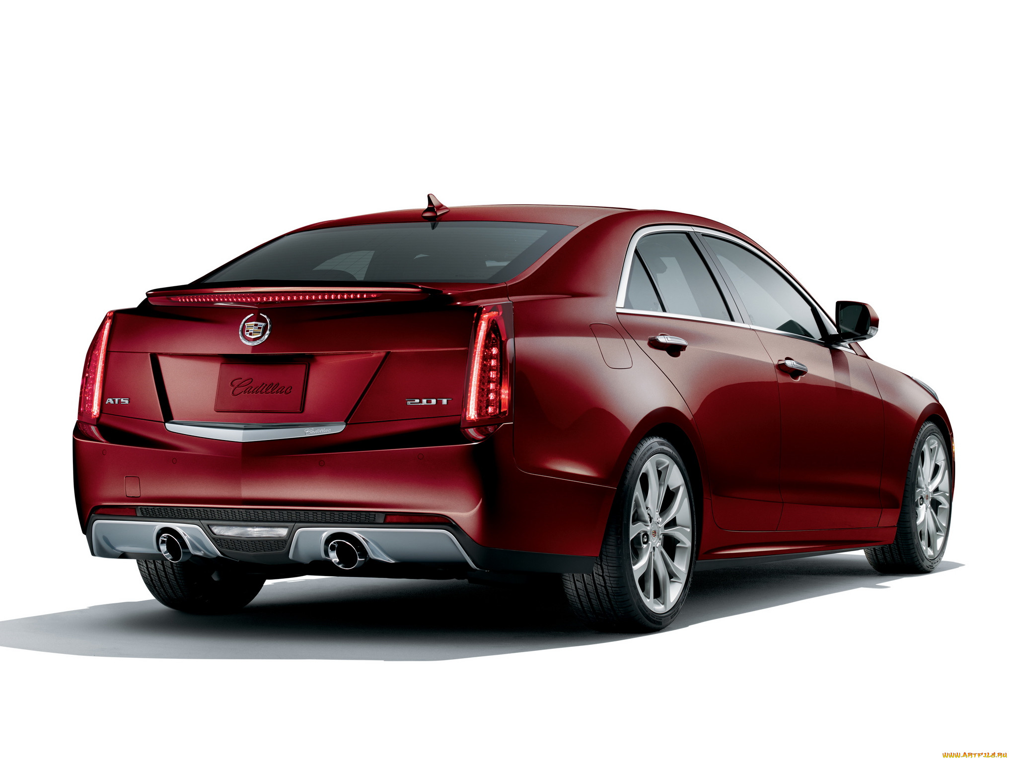 , cadillac, ats, crimson, sport, 2014, 